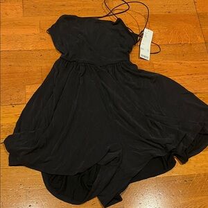 Urban Outfitters Strapless Black Dress